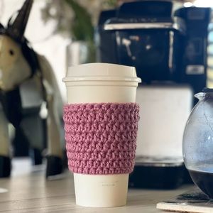 Crocheted Coffee Cozies 3 for $25